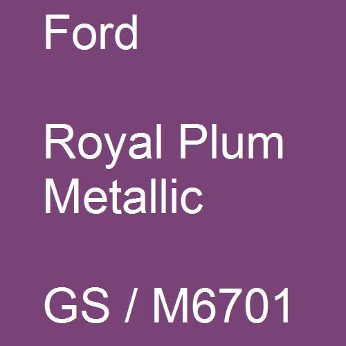 Ford, Royal Plum Metallic, GS / M6701.